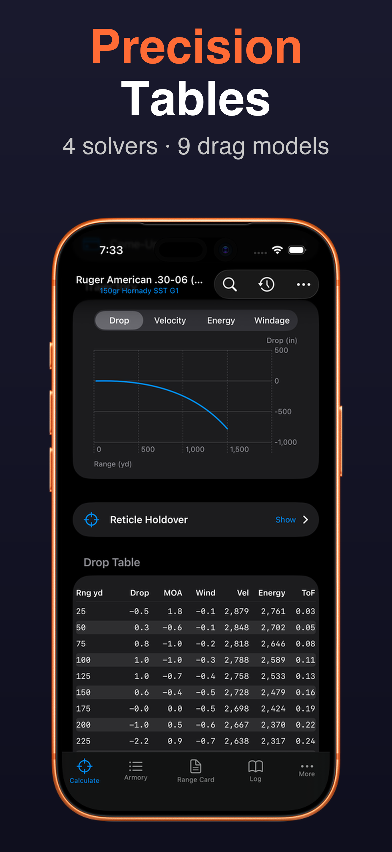 Ballistics Calculator screen 4