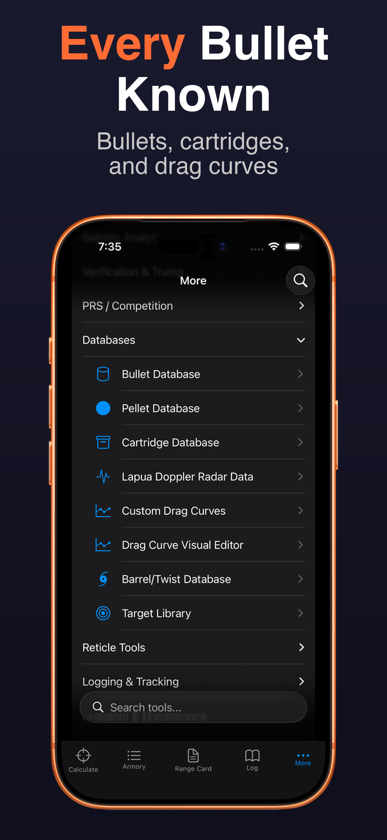 Ballistics Calculator screen 8